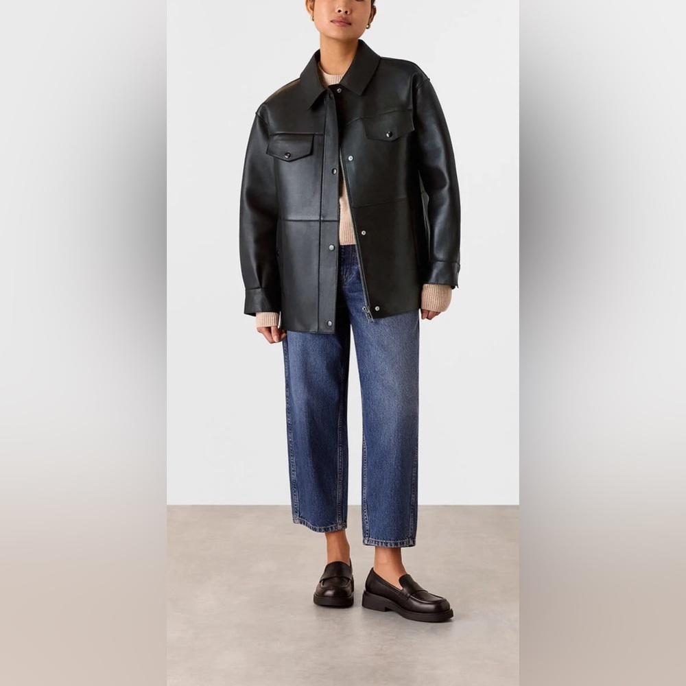 Whistles Bonded Leather Jackey